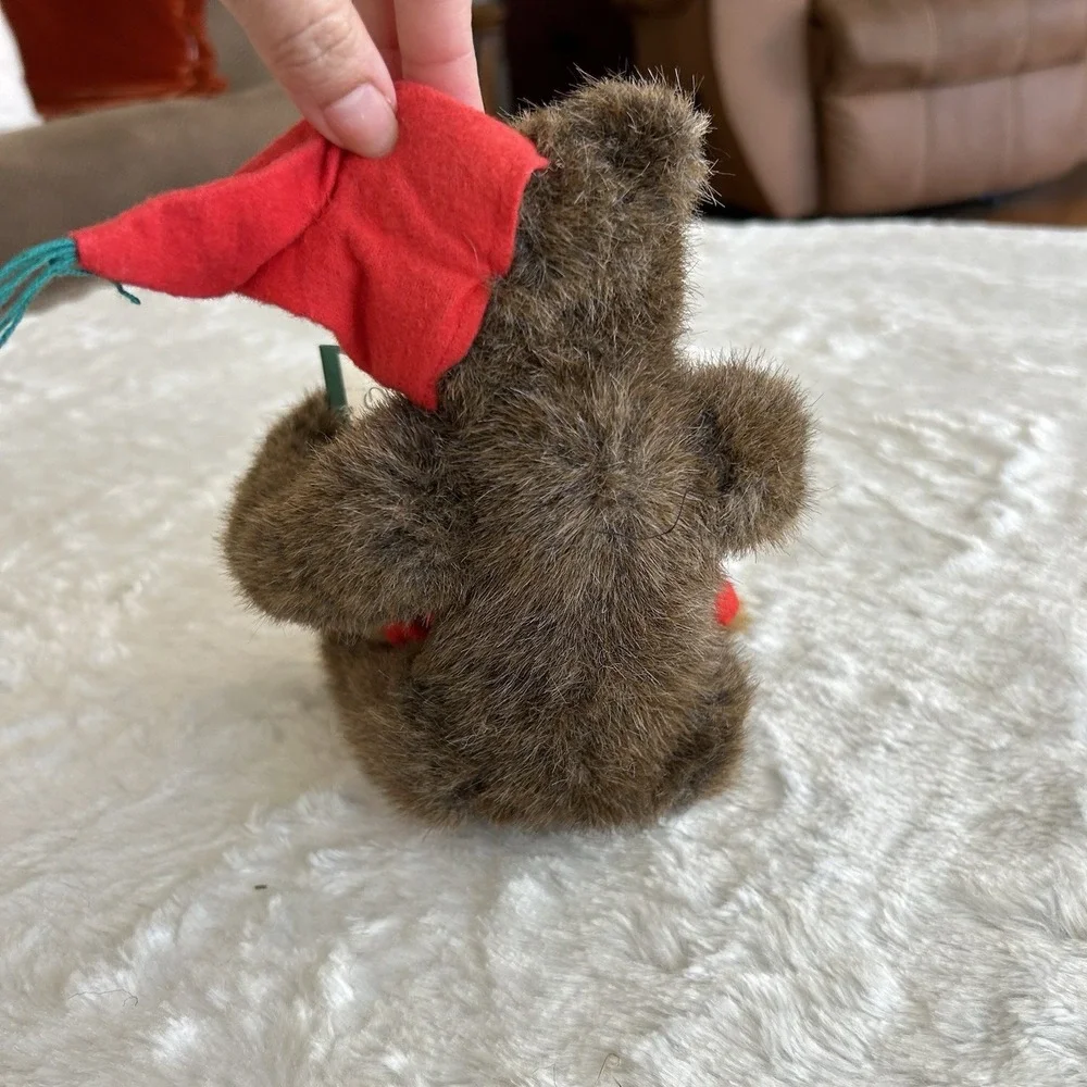 Mary Meyer Dark Brown Mama & Baby Bedtime Stories‎ Collector Bear Jointed